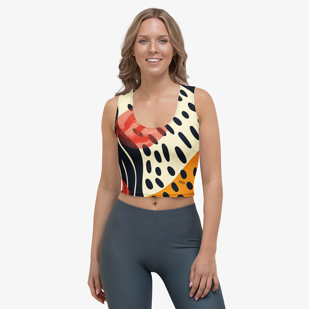 Dots & Waves Crop Top