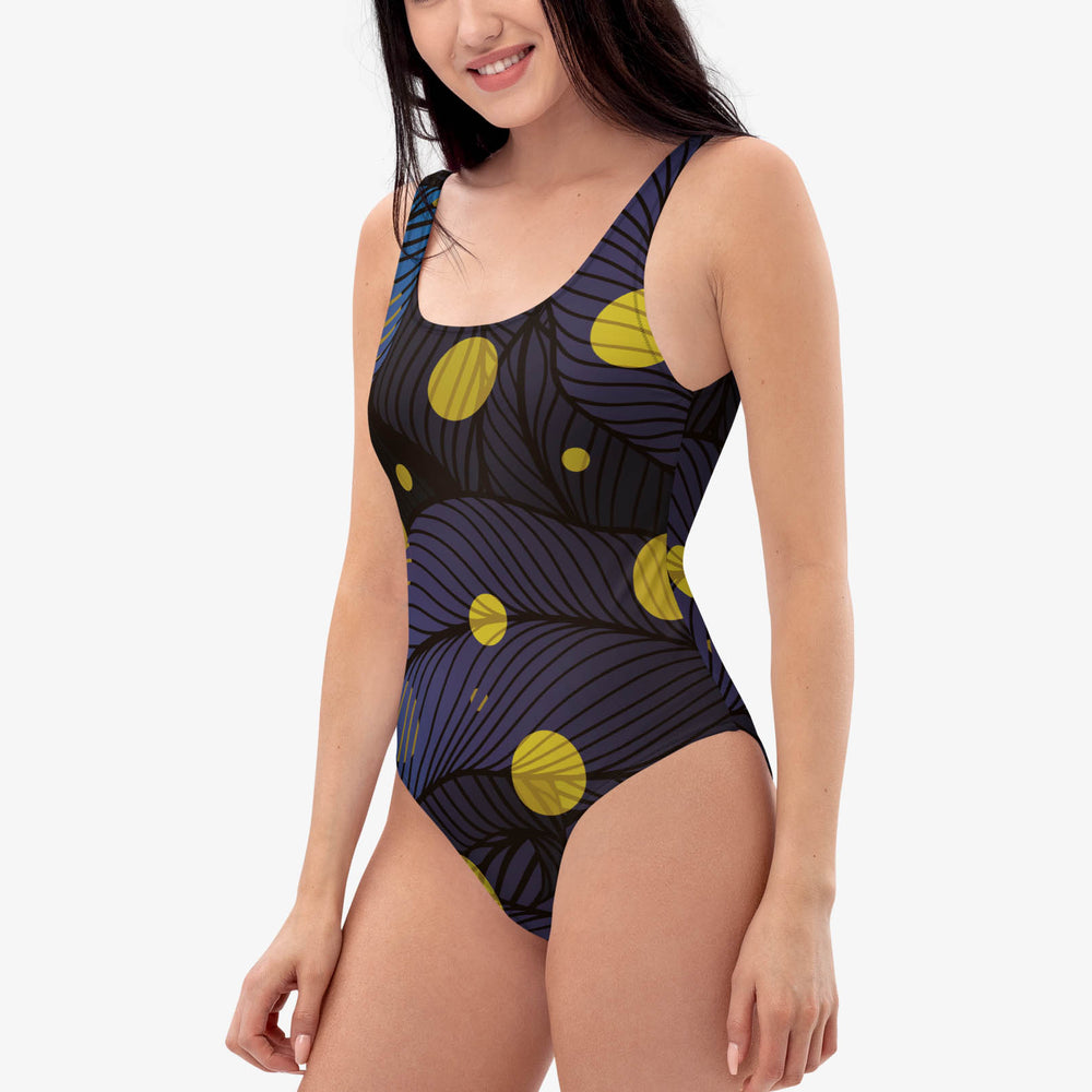 Fireflies Swimsuit – Blue/Yellow