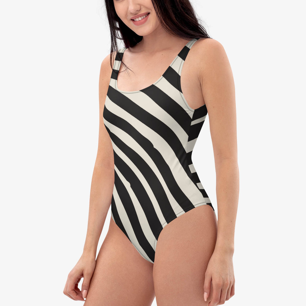 Curvy Stripes Swimsuit