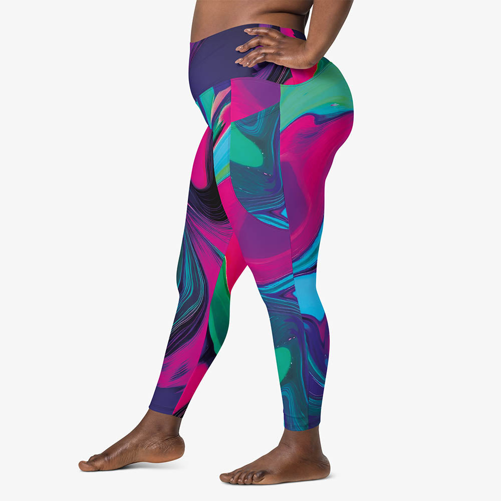 Funky Lava Pocket Leggings