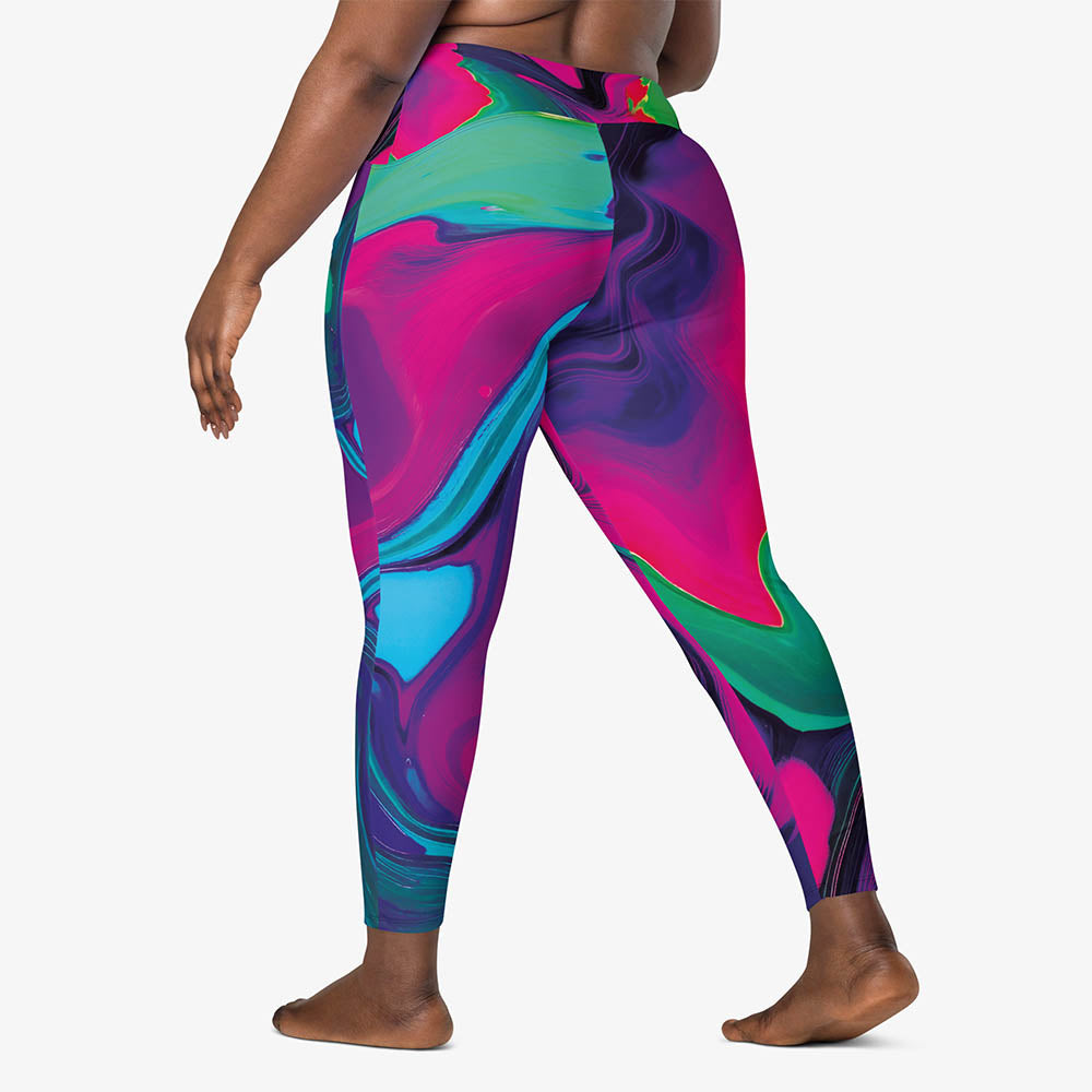 Funky Lava Pocket Leggings