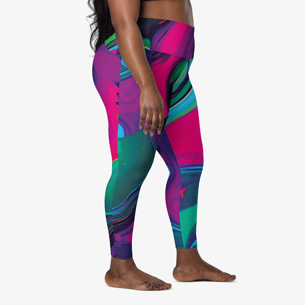 Funky Lava Pocket Leggings