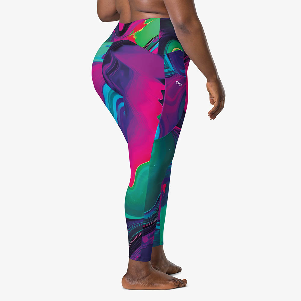Funky Lava Pocket Leggings