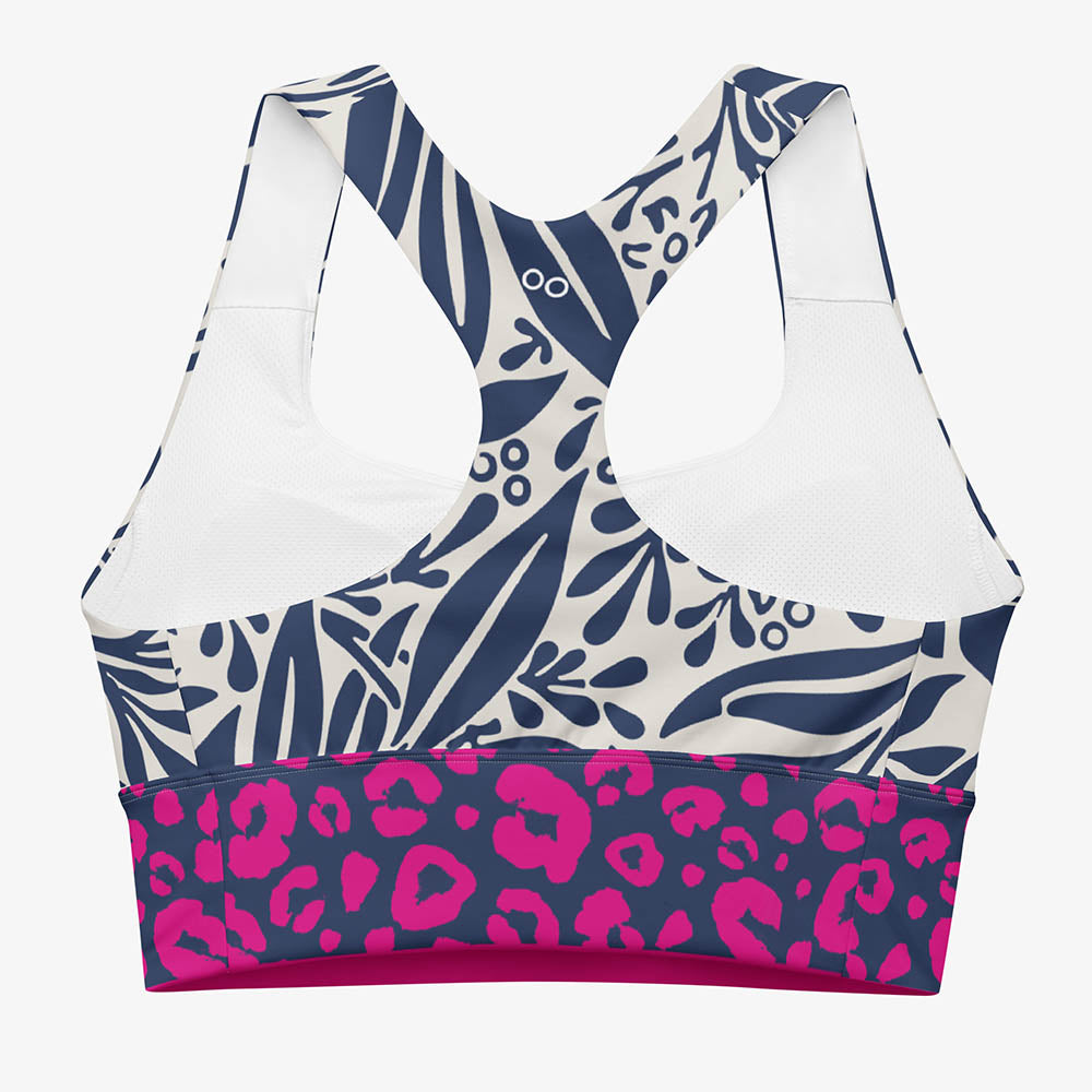 Palms & Pards High Impact Bra