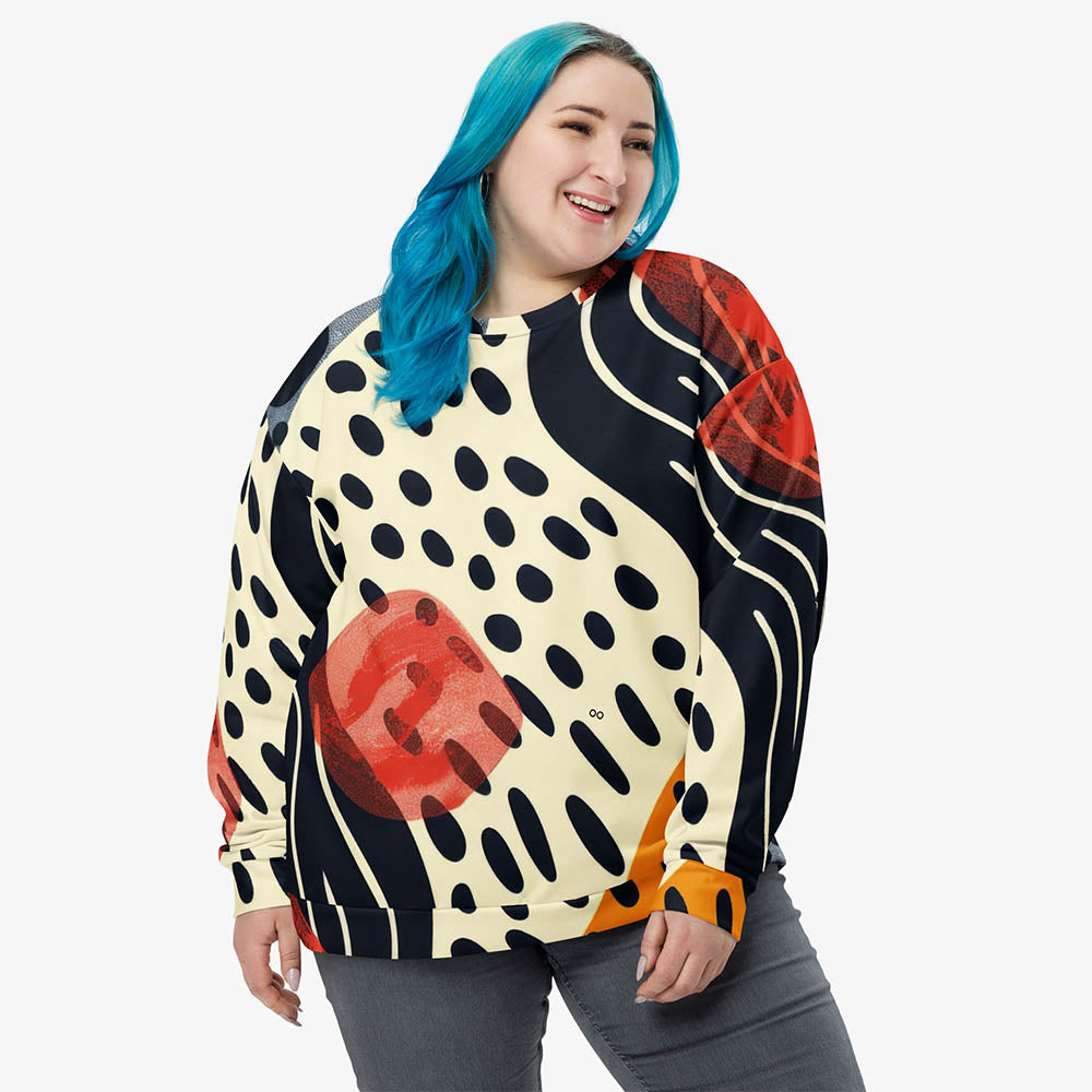 Dots & Waves Sweatshirt