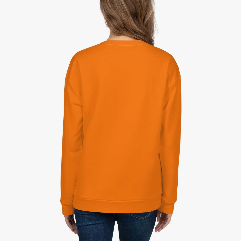 Orange Monochrome Sweatshirt