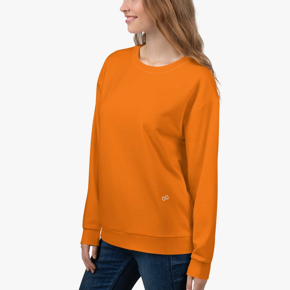 Orange Monochrome Sweatshirt