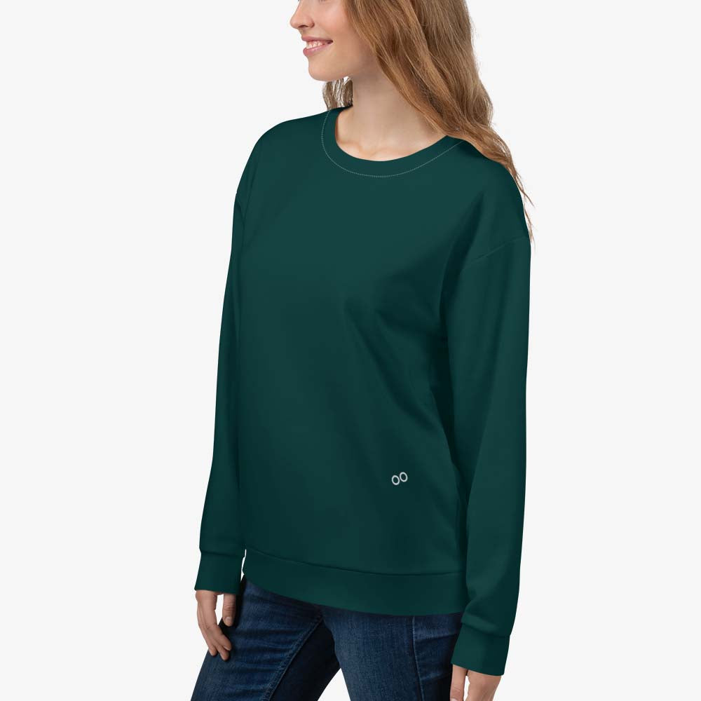 Green Monochrome Sweatshirt