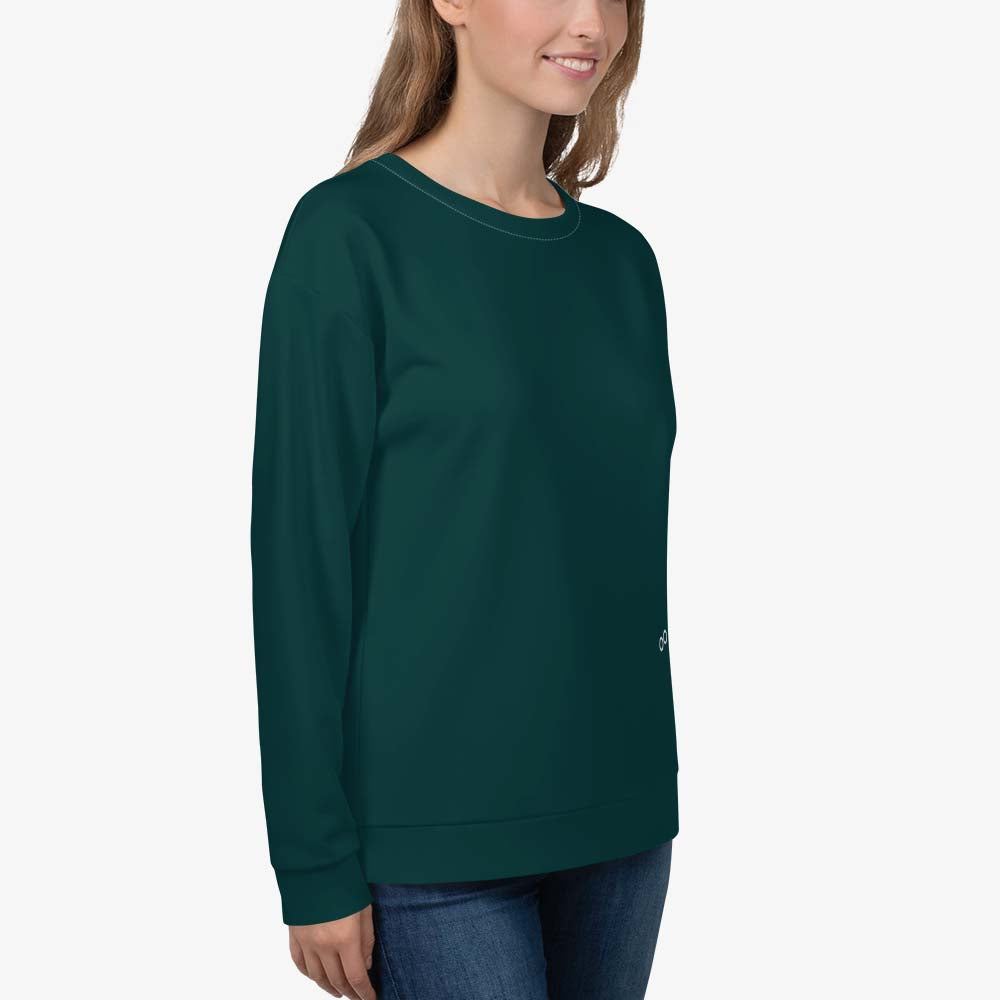 Green Monochrome Sweatshirt