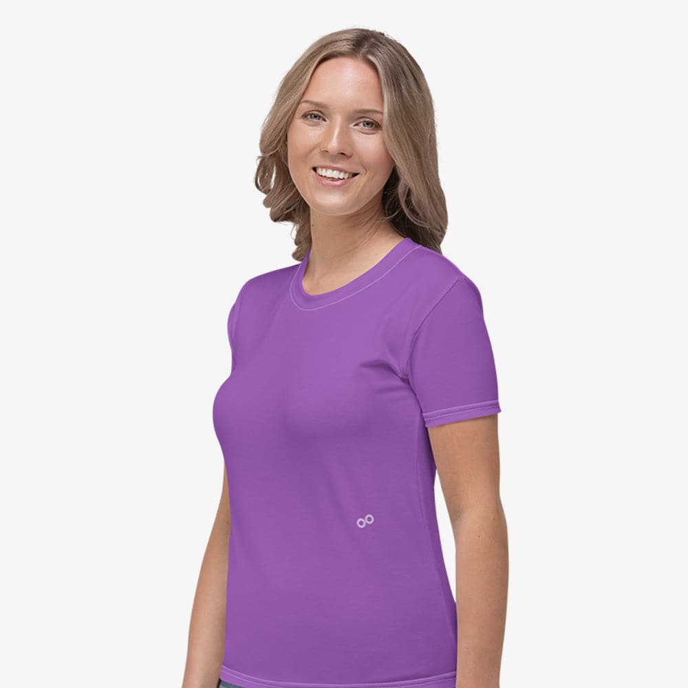 Violet Monochrome Stretchy Tee (matches Fairy Forest)