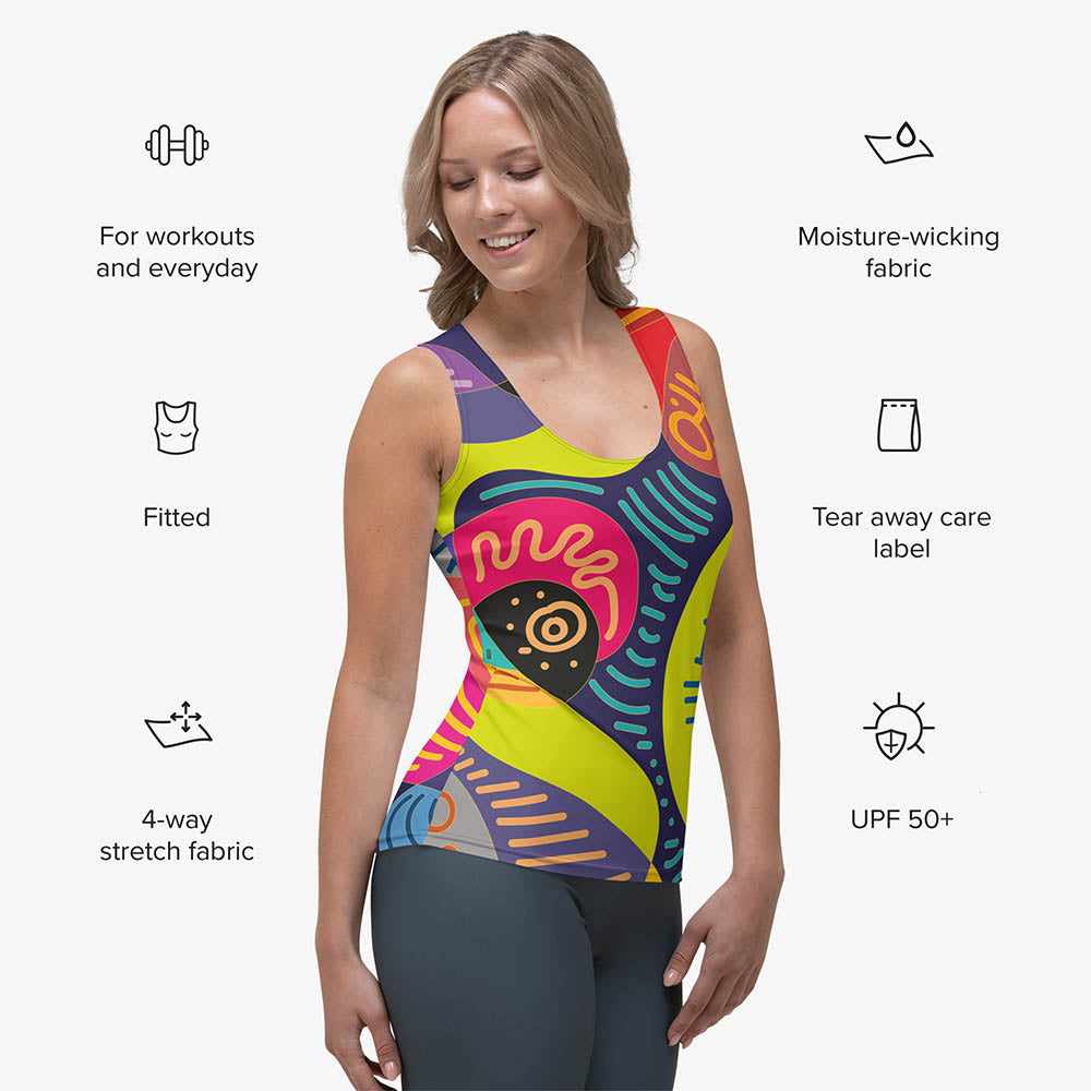 Funky Batik Flex Vest