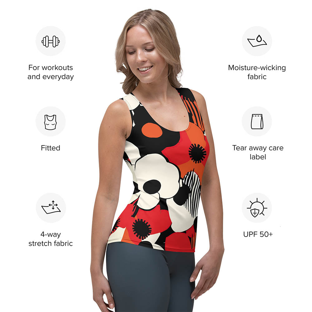 Zebra Blossom Flex Vest