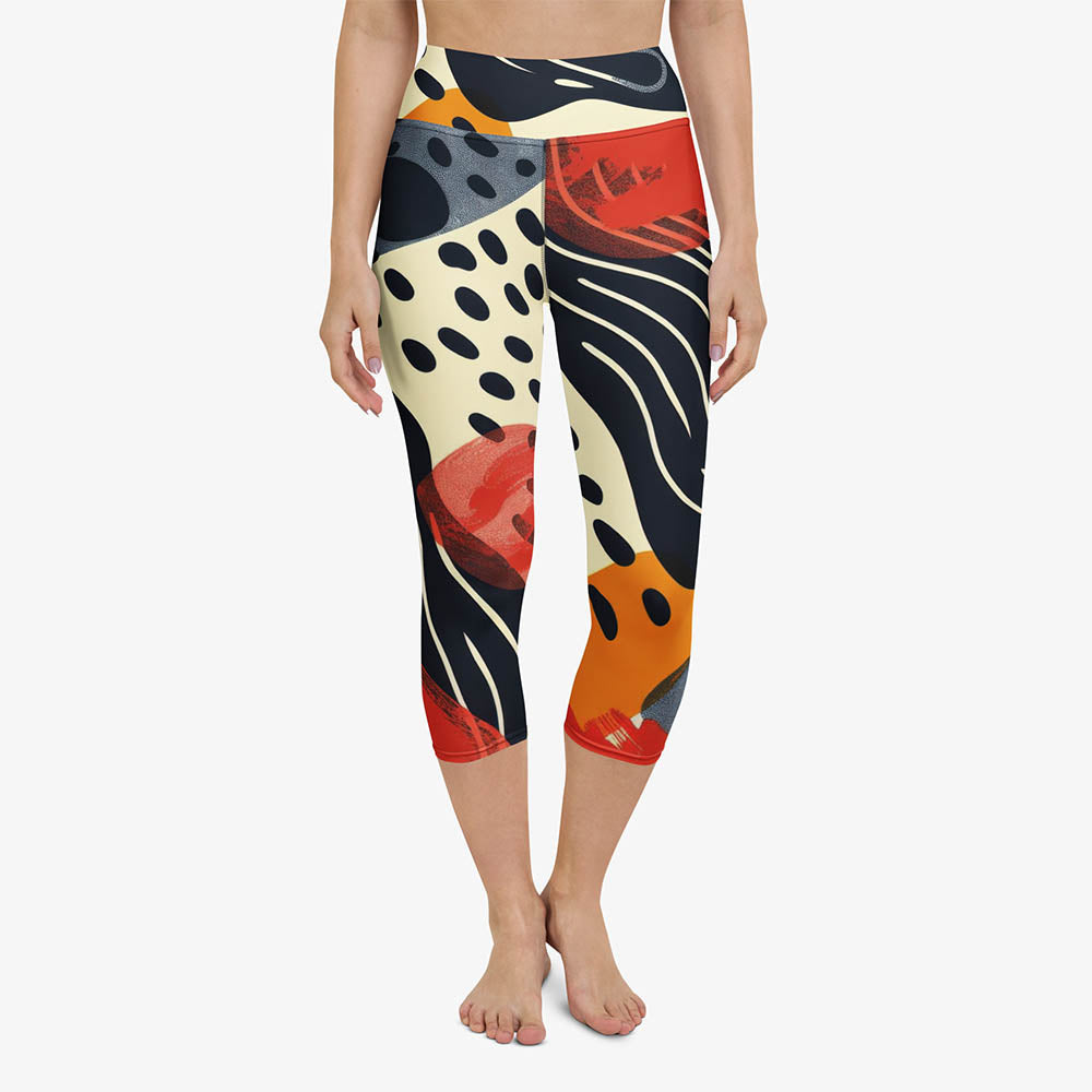 Dots & Waves Capris