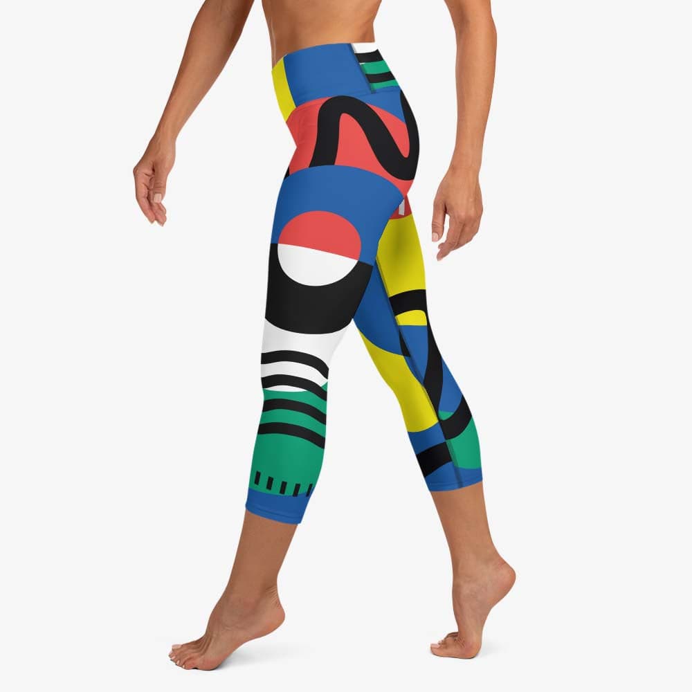 Printed Capris 