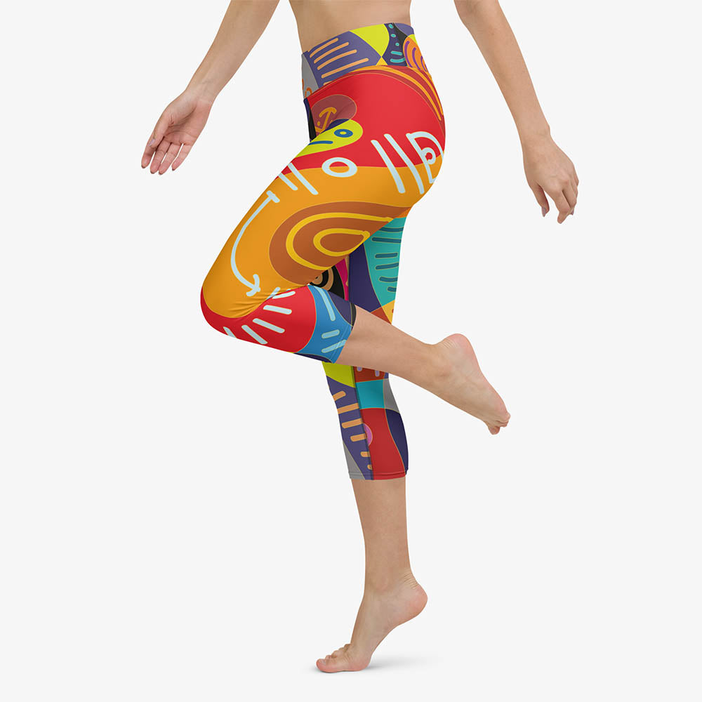 Funky Batik Capris