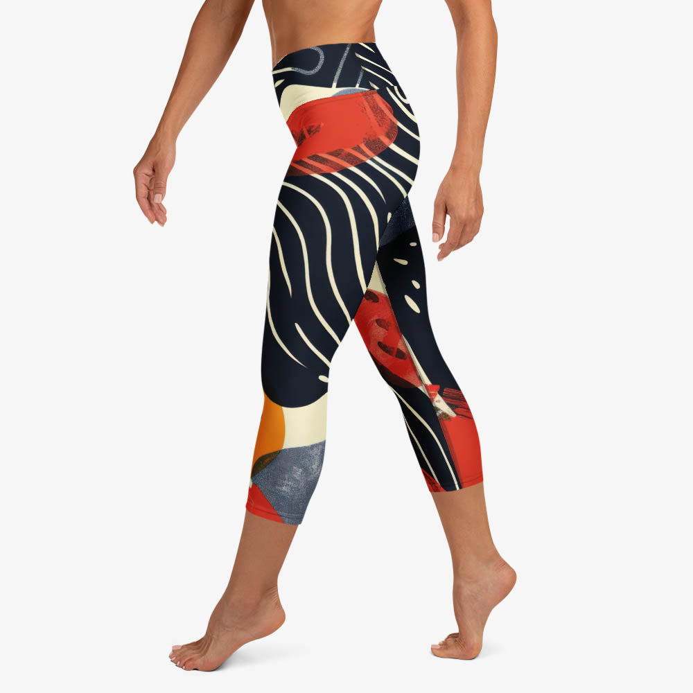 Dots & Waves Capris