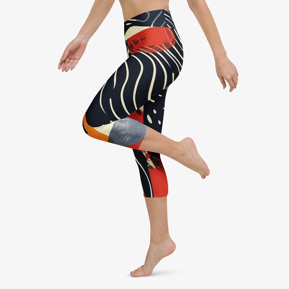 Dots & Waves Capris