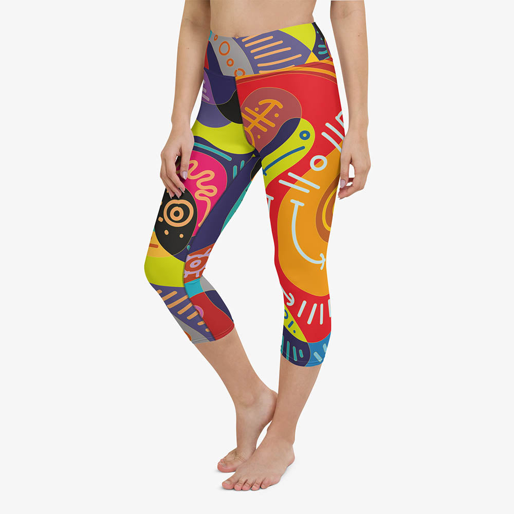 Funky Batik Capris