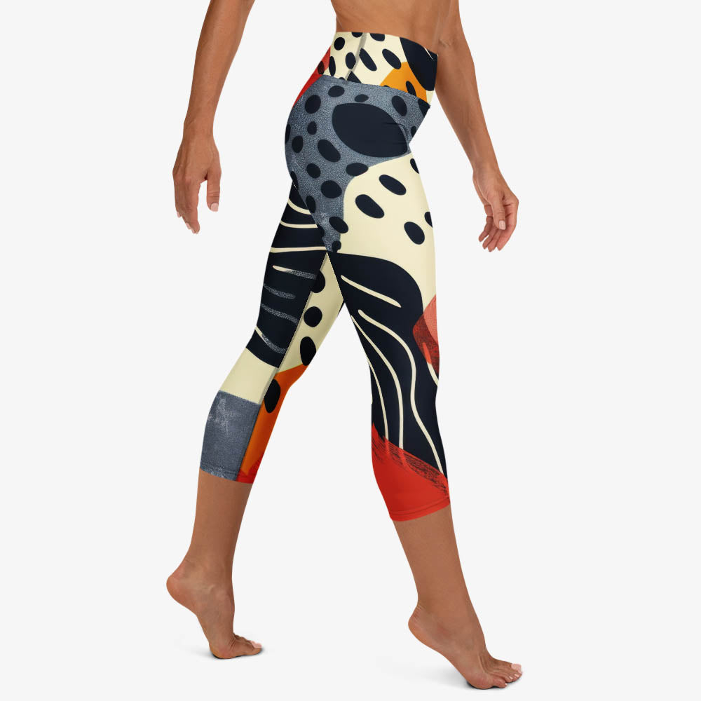 Dots & Waves Capris