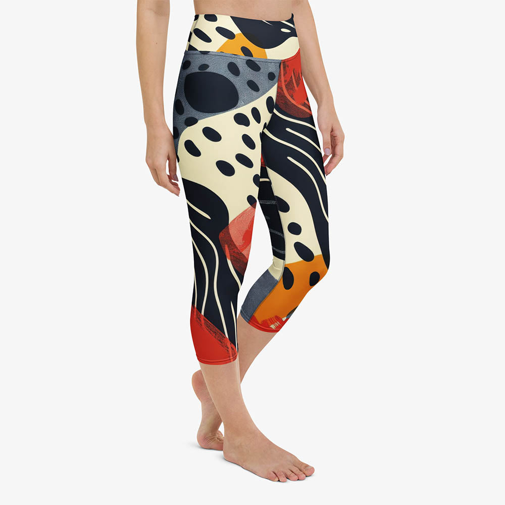Dots & Waves Capris