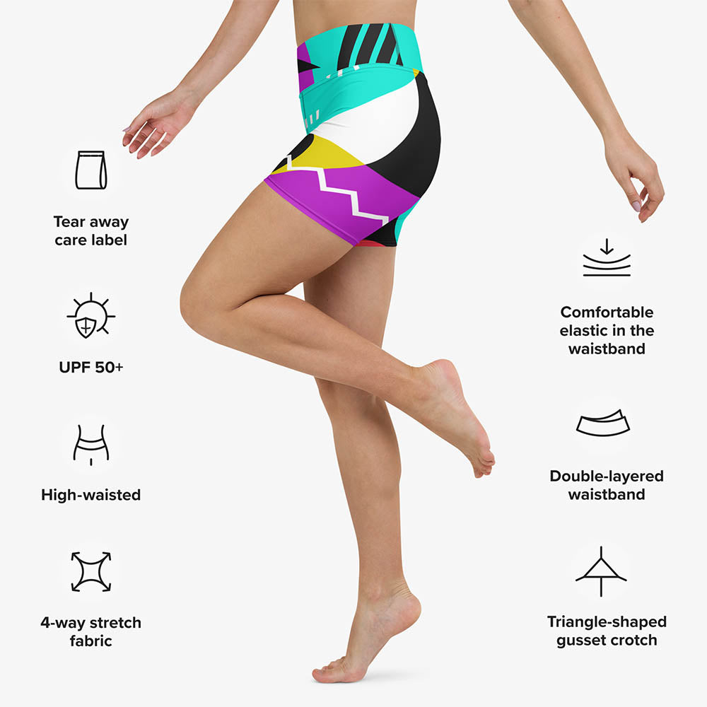 Surrealist 2 Yoga Shorts