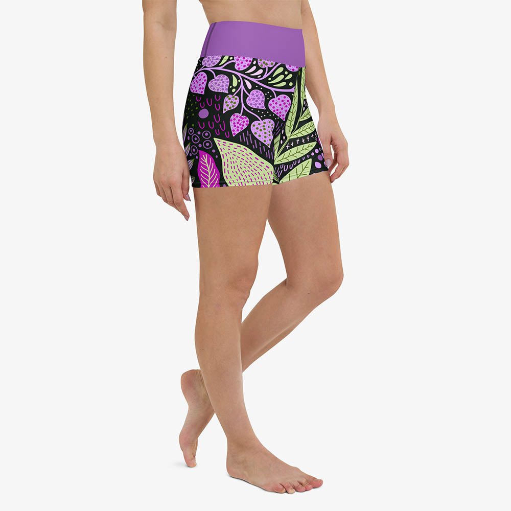 Fairy Forest Yoga Shorts