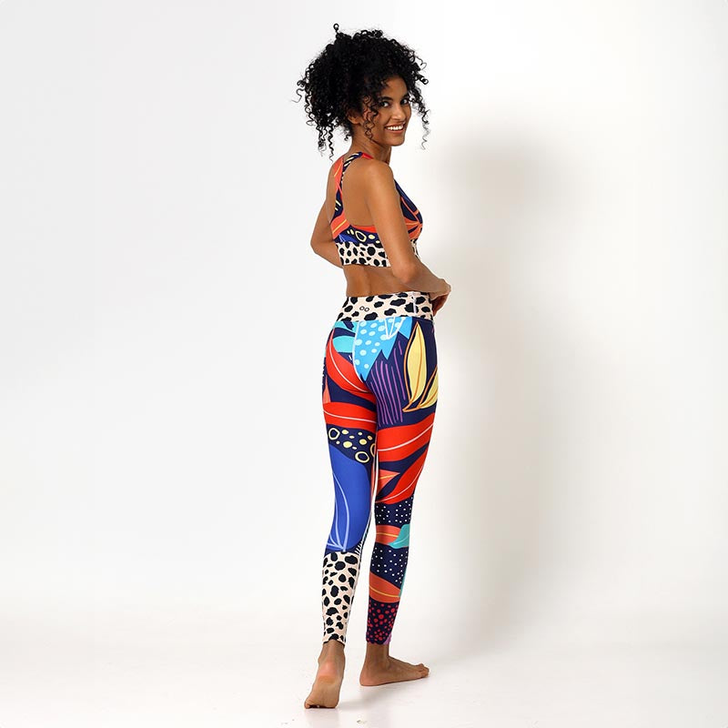 Animal Leaves Leggings
