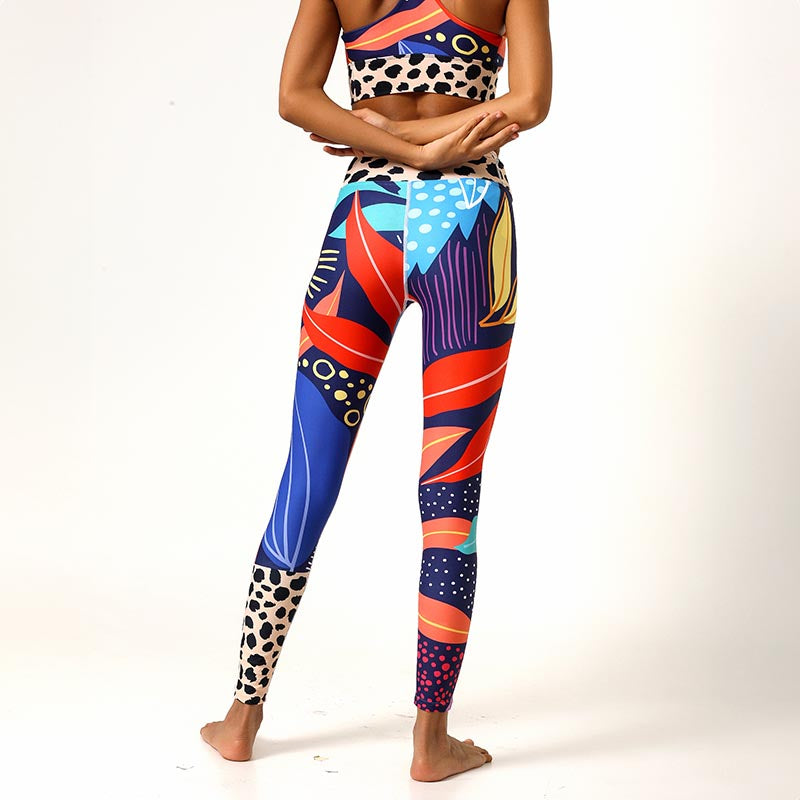 Animal Leaves Leggings