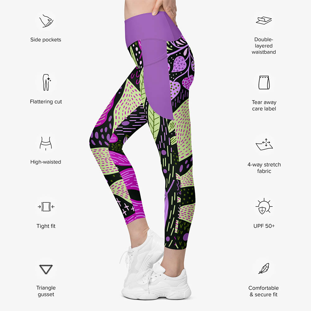 Fairy Forest Pocket Leggings