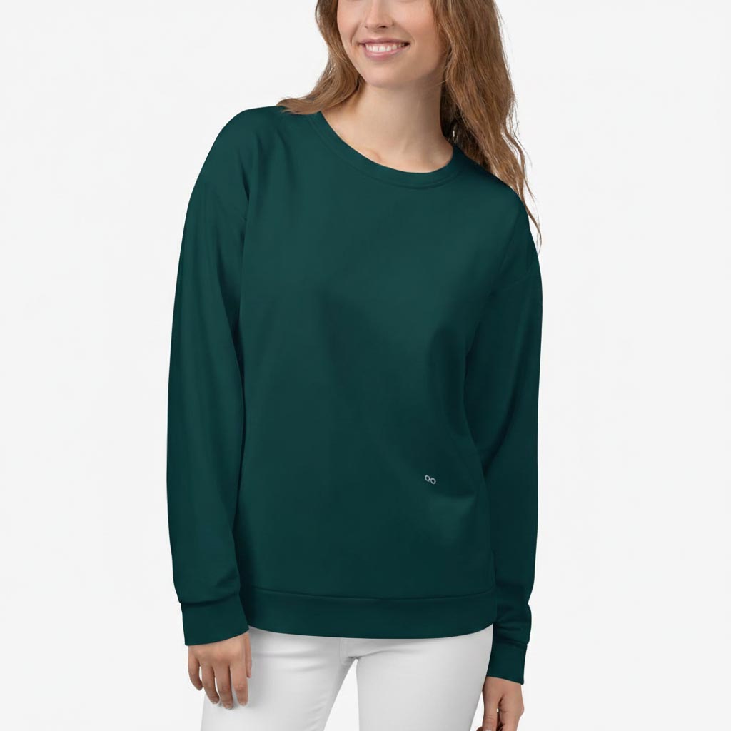 Dark Green Monochrome Sweatshirt (matches Wild Tribe)