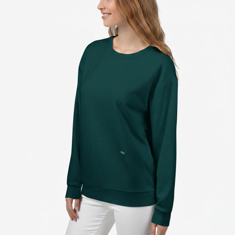 Dark Green Monochrome Sweatshirt (matches Wild Tribe)