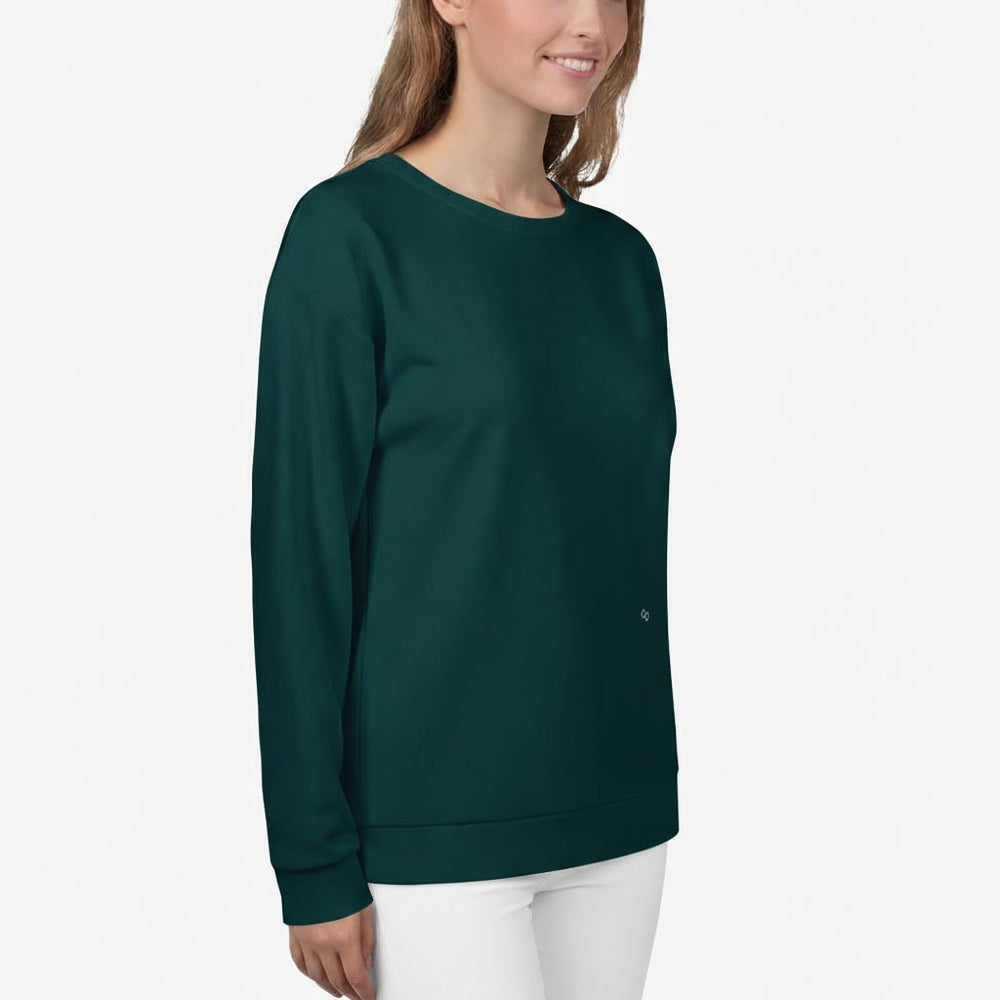 Dark Green Monochrome Sweatshirt (matches Wild Tribe)