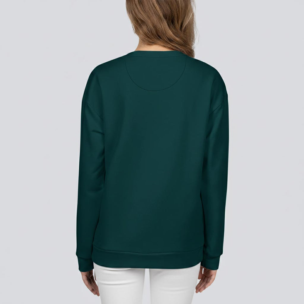 Dark Green Monochrome Sweatshirt (matches Wild Tribe)