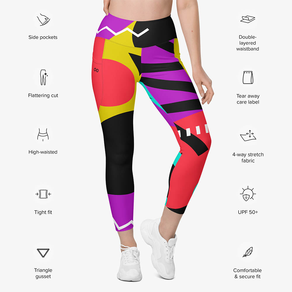 Surrealist 2 Pocket Leggings