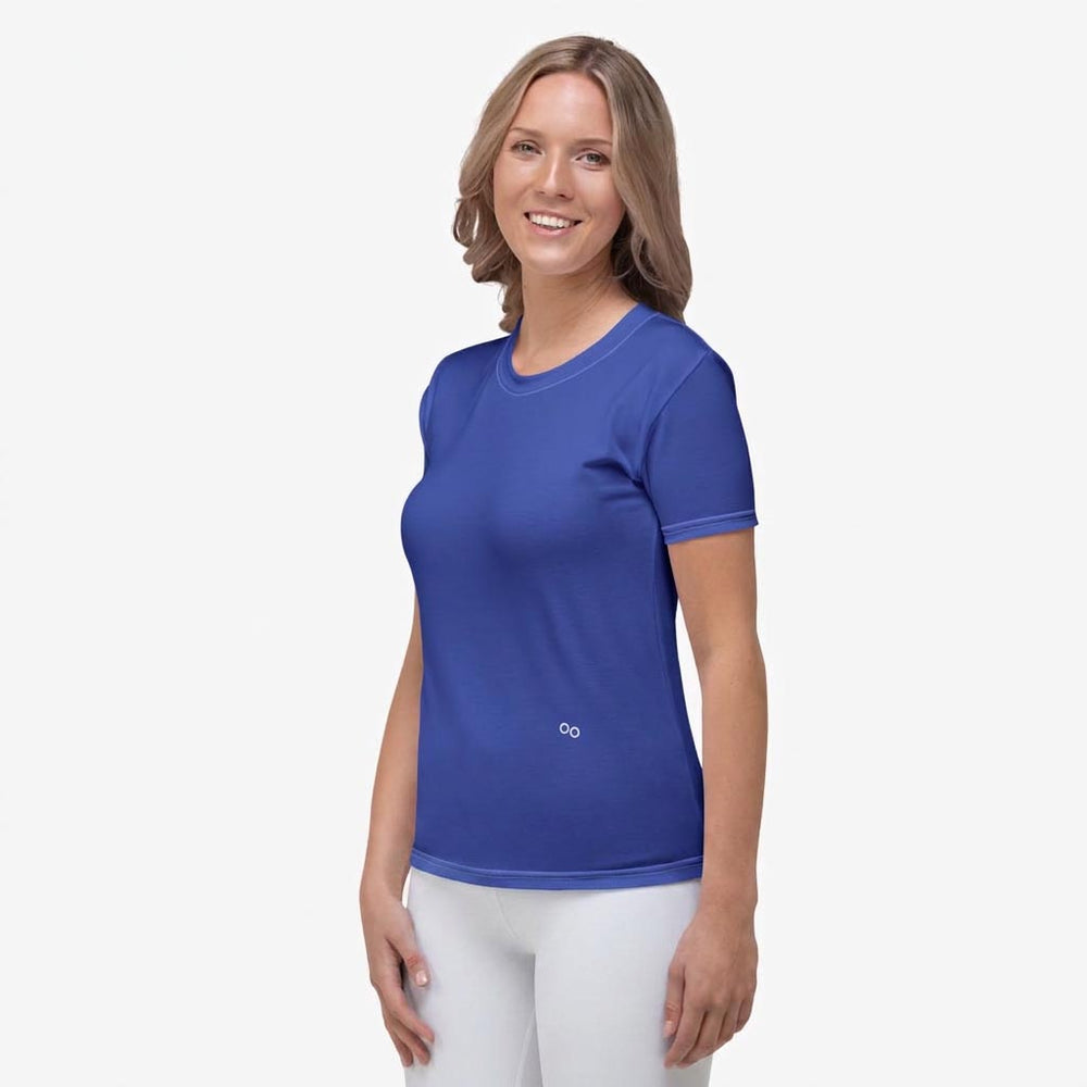 Blue Monochrome Stretchy Tee (matches Azulejos)