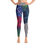 WAREHOUSE Printed Leggings "Tartan Galore" Red/Green/Blue