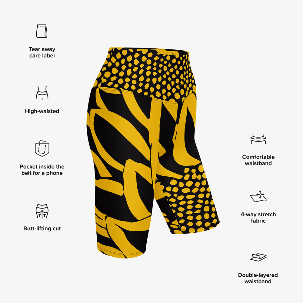 Funflower Biker Shorts