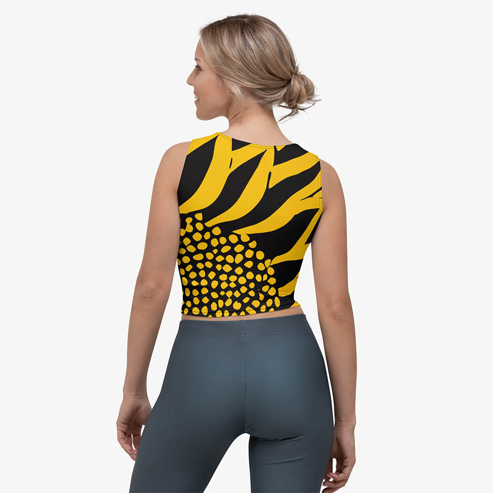 Funflower Crop Top