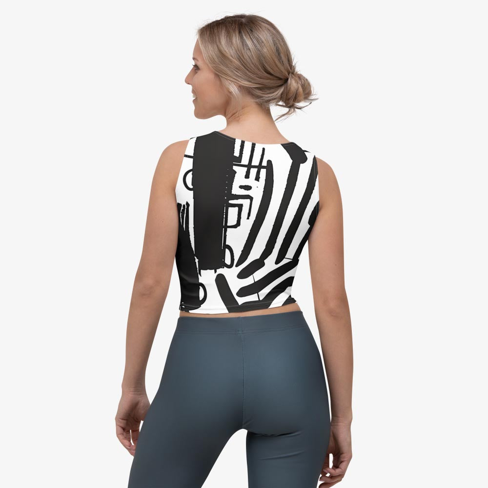Black & Wow Crop Top