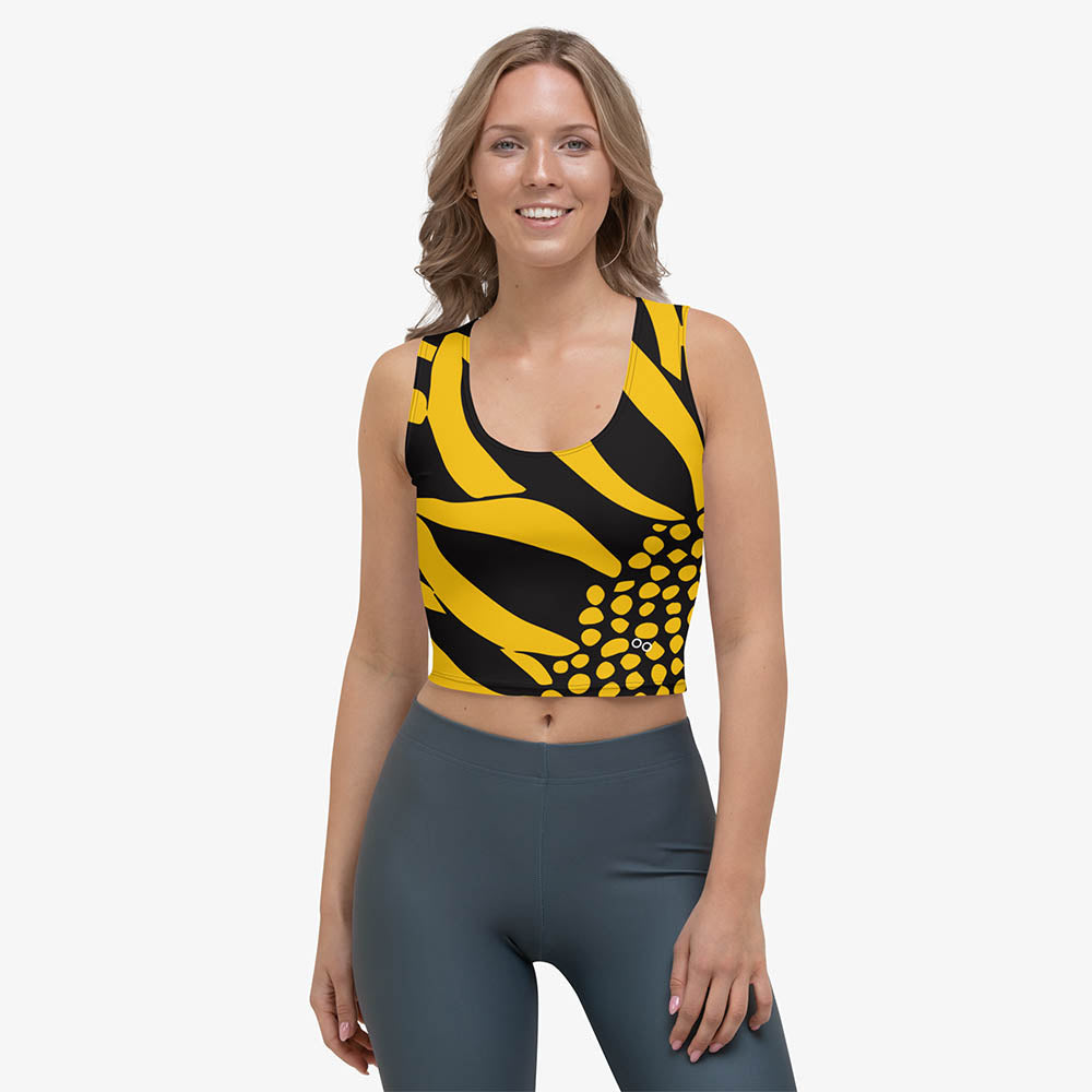 Funflower Crop Top