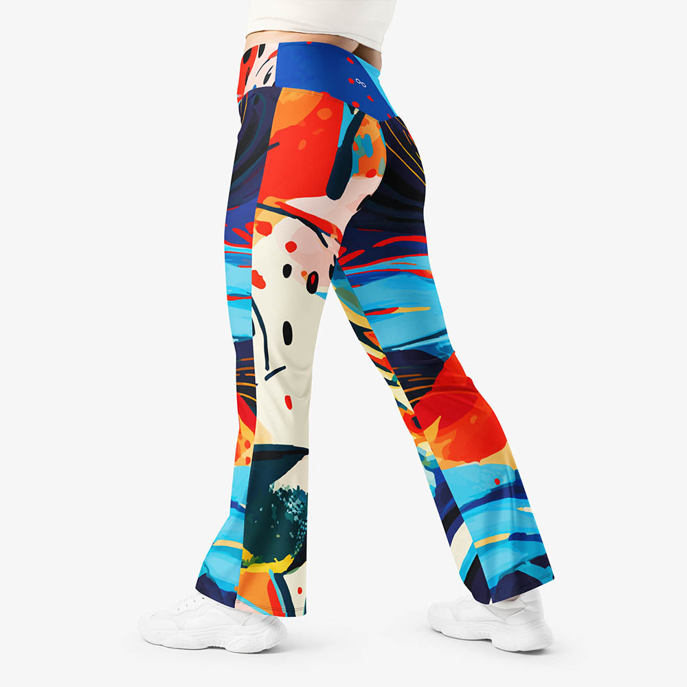 Fluid Flow Flare Leggings