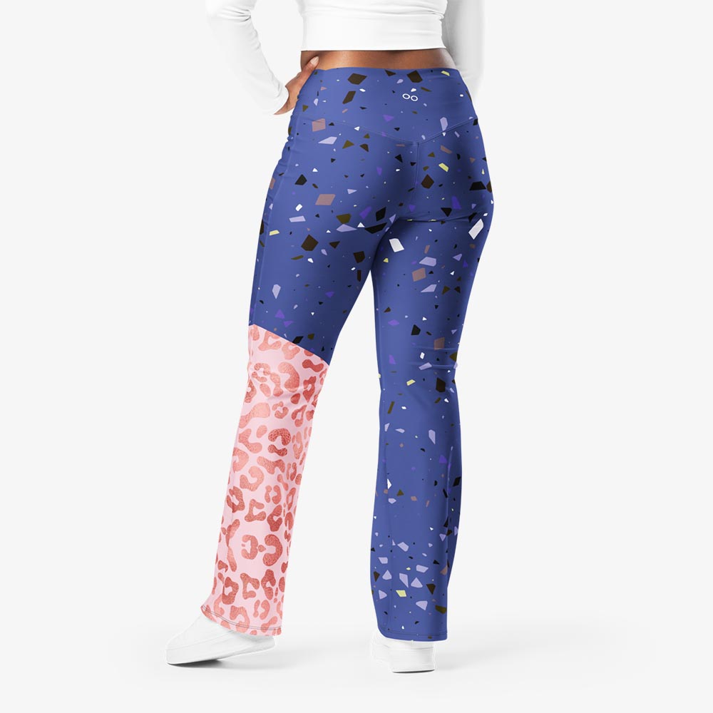Wild Confetti Flare Leggings