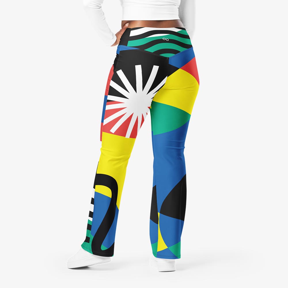 Surrealist Flare Leggings