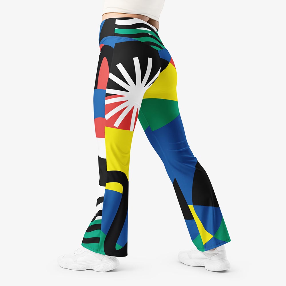 Surrealist Flare Leggings