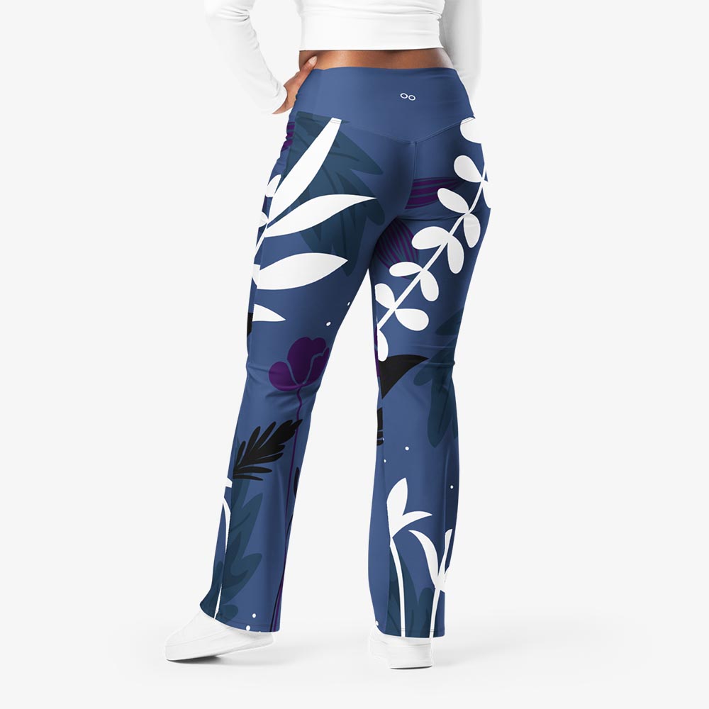 Night Garden Flare Leggings