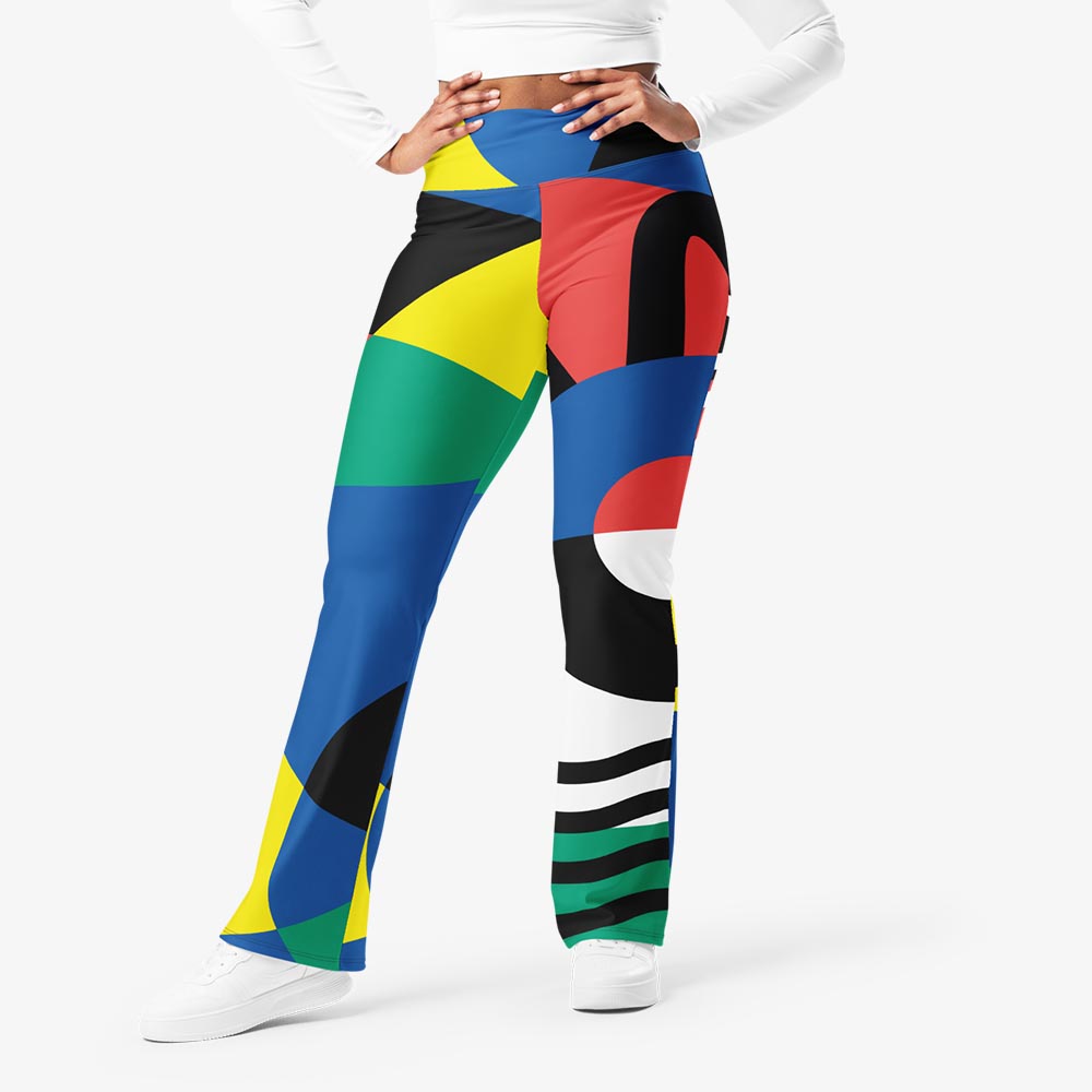 Surrealist Flare Leggings