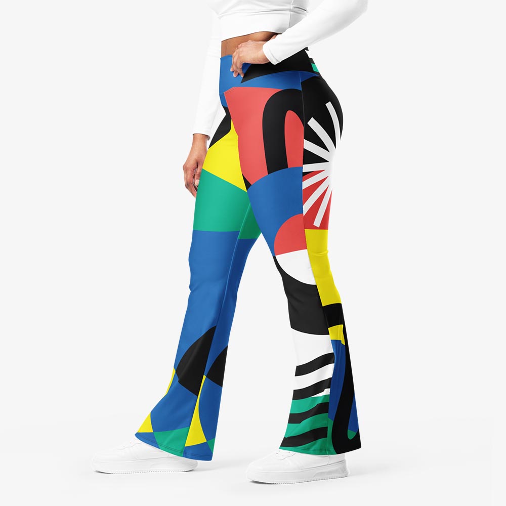Surrealist Flare Leggings