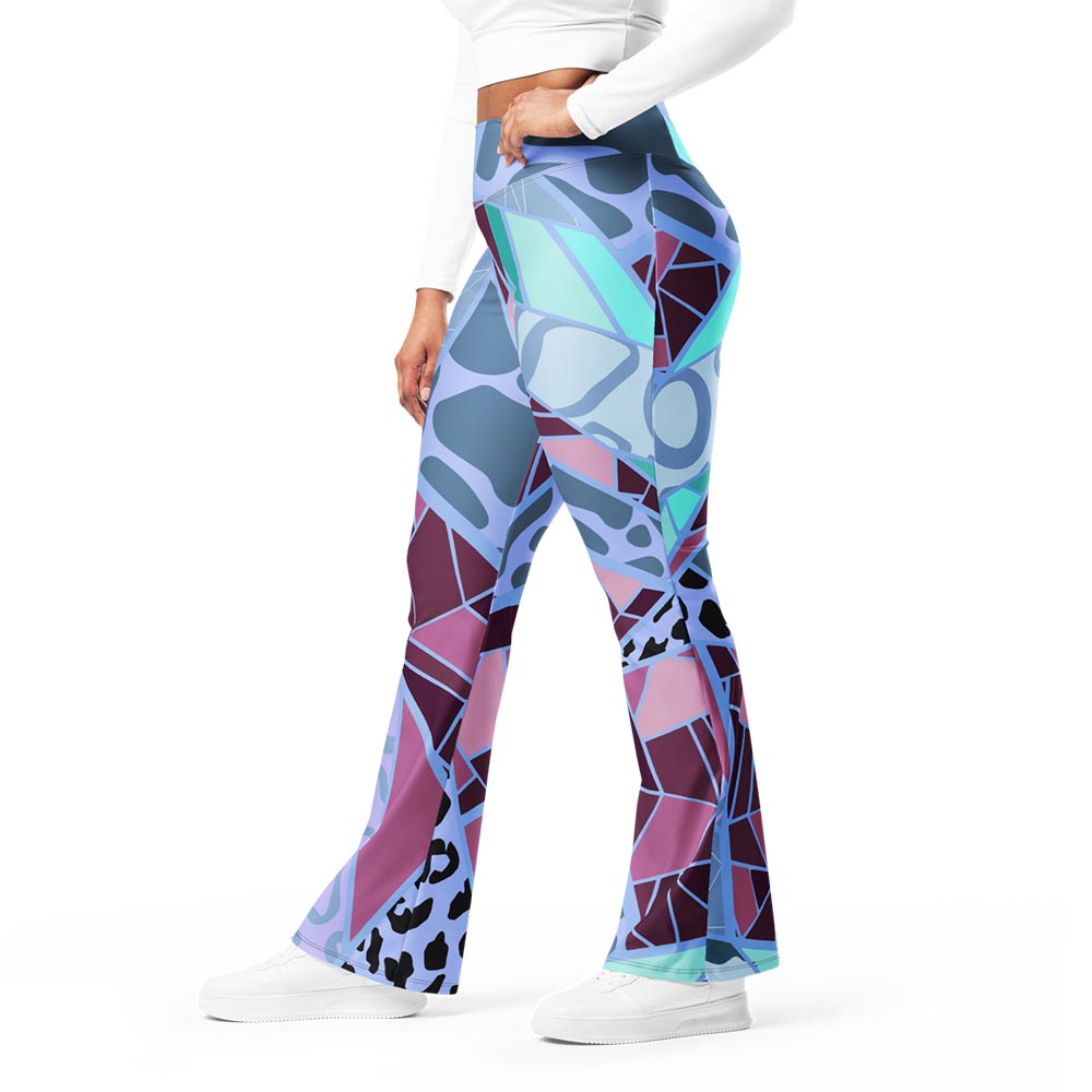 Mosaic Flare Leggings