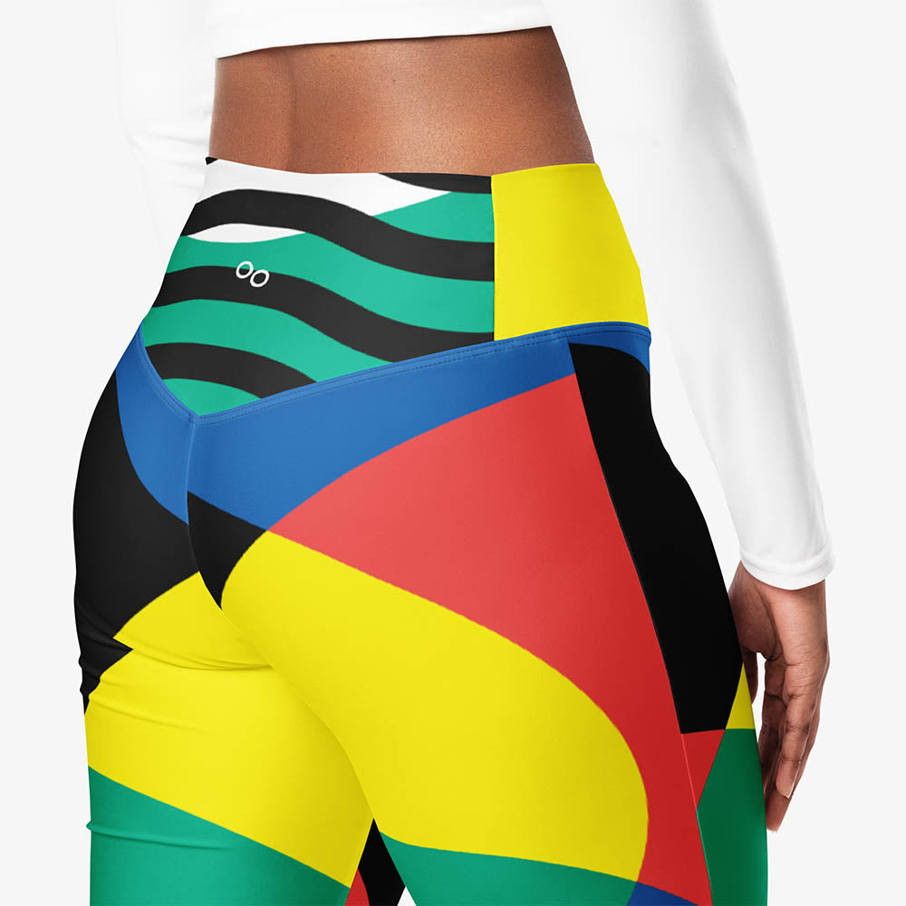 Surrealist Flare Leggings