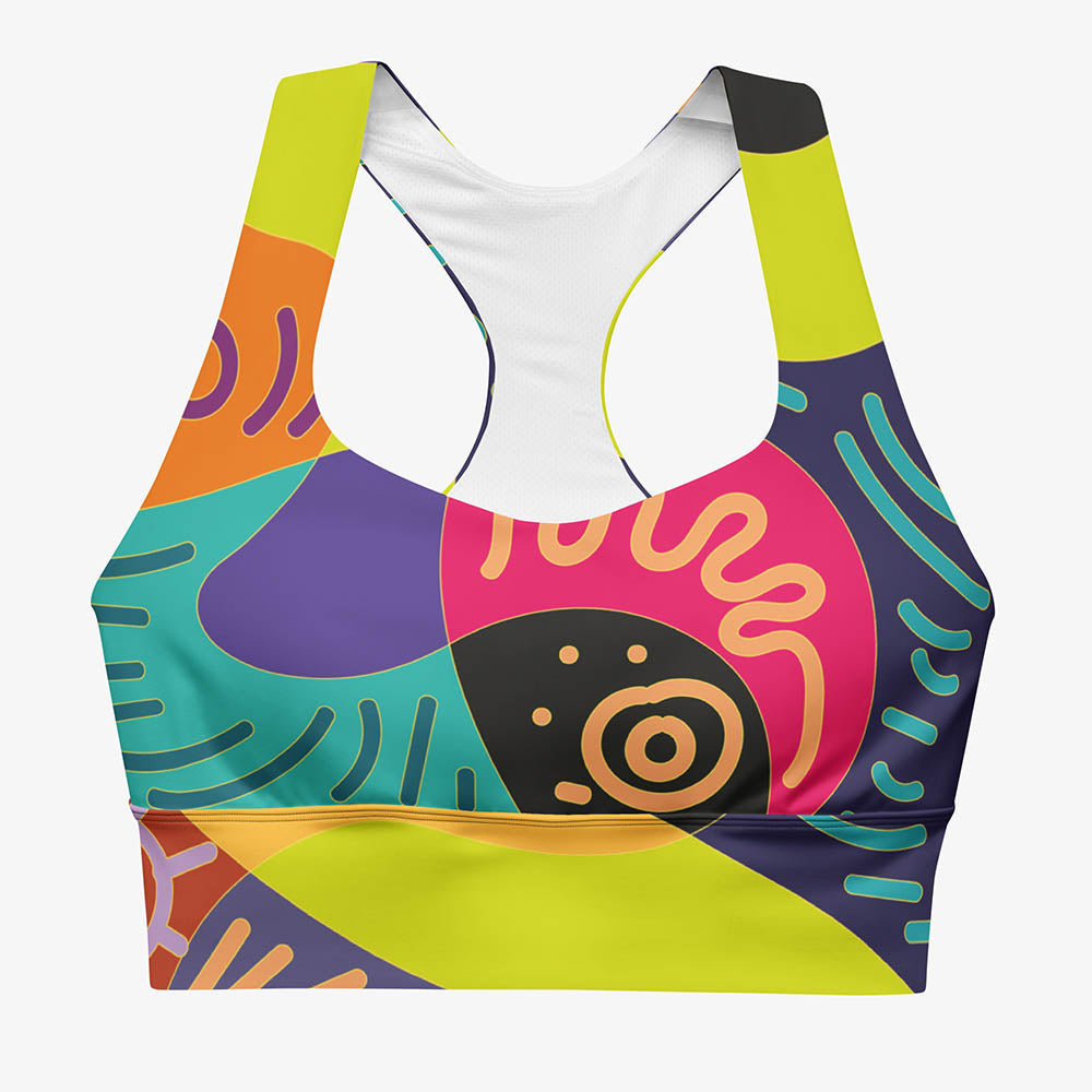 Funky Batik High Impact Bra